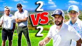 GM GOLF | Intense 2v2 Golf Match! | We Go Low!